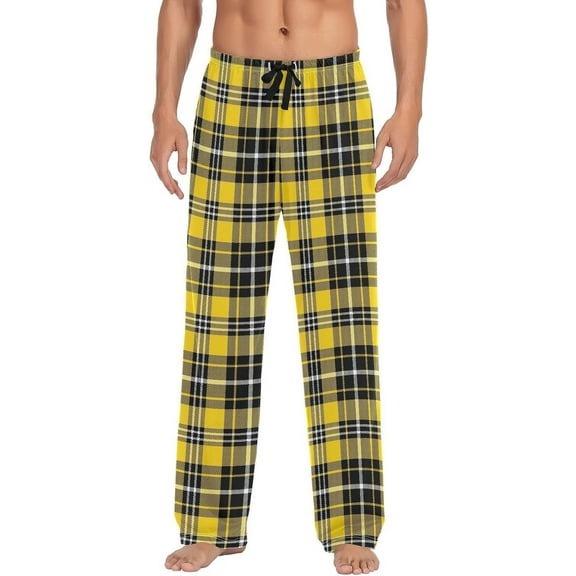 PISONIC Funny Mens Pajama Pants Lounge Men's Pajama Bottoms Soft Sleep Pants With Pockets Drawstring