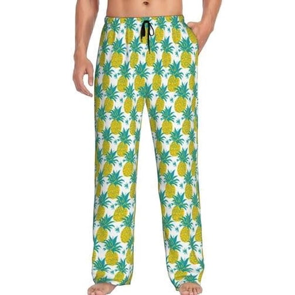 PISONIC Funny Mens Pajama Pants Lounge Men's Pajama Bottoms Soft Sleep Pants With Pockets Drawstring