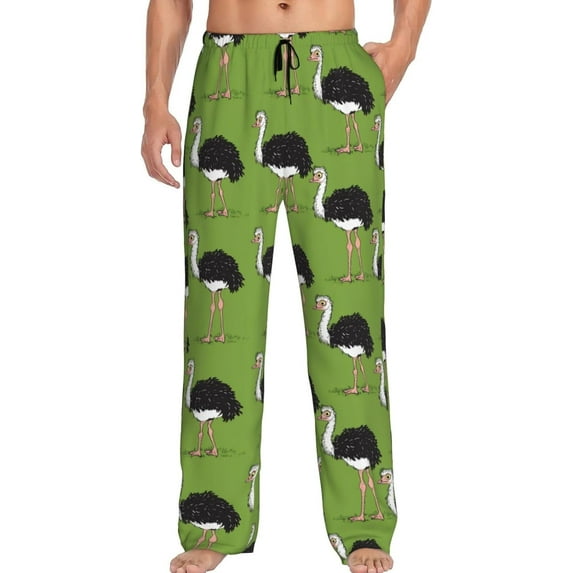 PISONIC Funny Mens Pajama Pants Lounge Men's Pajama Bottoms Soft Sleep Pants With Pockets Drawstring