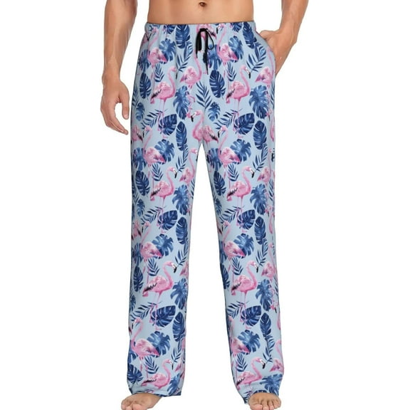 PISONIC Funny Mens Pajama Pants Lounge Men's Pajama Bottoms Soft Sleep Pants With Pockets Drawstring
