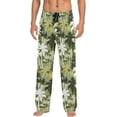 thumbnail image 1 of PISONIC Funny Pajama Pants for Men, Lounge Pants Super Soft Men Pajama Bottoms with Pockets Drawstring, Palm Trees, 1 of 6