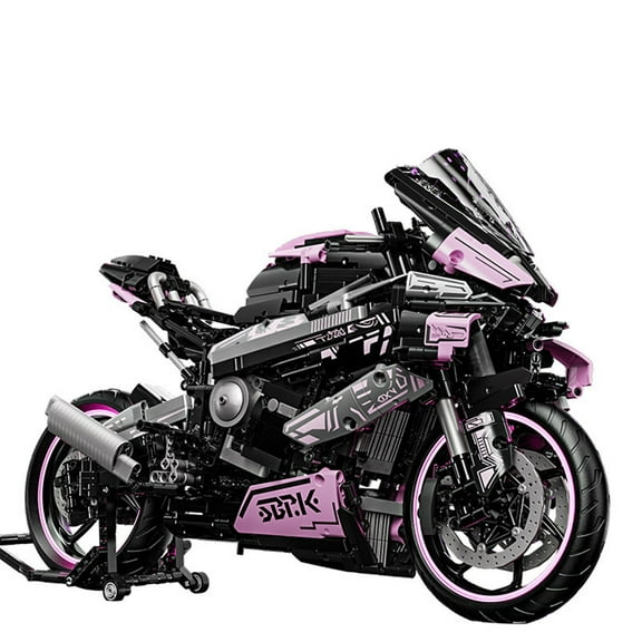 PISONIC Motorcycle Toy Building Blocks Kit, Motorbike Toy Collection Brick Kit, Racing Vehice Model Gifts for Motorcycle Fans(1985 PCS)