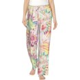 thumbnail image 1 of PISONIC Tie-dye Pattern Printed Women's Pajama Pants, Comfy Pajama Bottoms With Pockets&Drawstring, 1 of 7