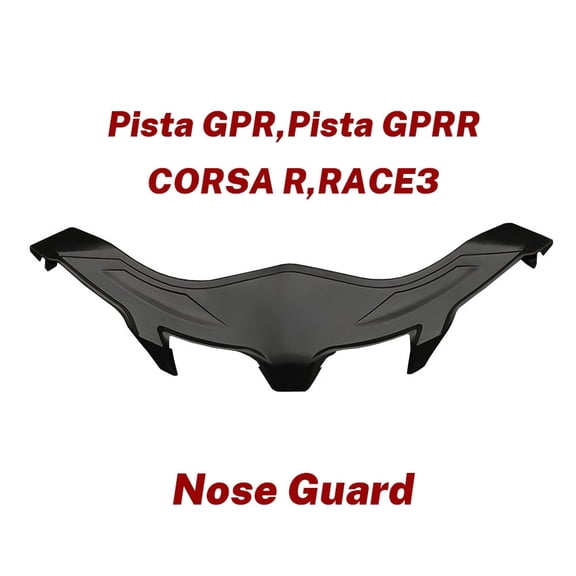 PISTA Nose Guard for AGV Pista GPR, Pista GPRR, CORSA R, RACE3 Helmet Accessories