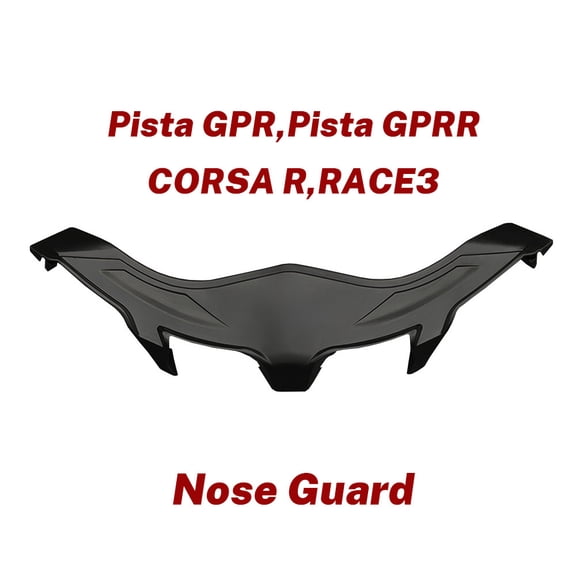 PISTA Nose Guard for AGV Pista GPR, Pista GPRR, CORSA R, RACE3 Helmet Accessories