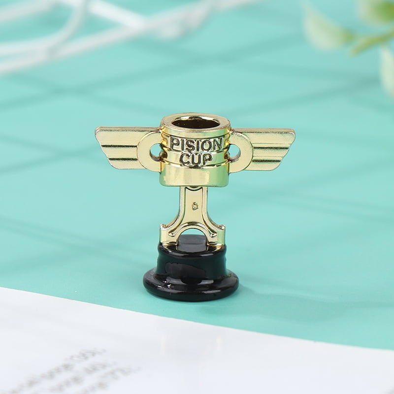 PISTON CUP Gold Championship Trophy Toy Model Christmas Gift For