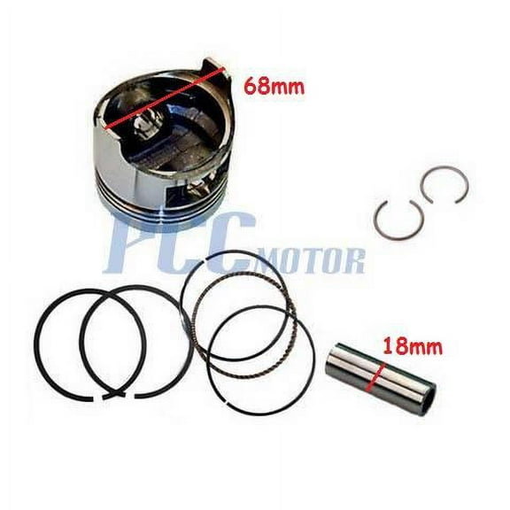 PISTON KIT for Honda GX200 GX 200 6.5HP ENGINE RINGS PIN CLIP PK15