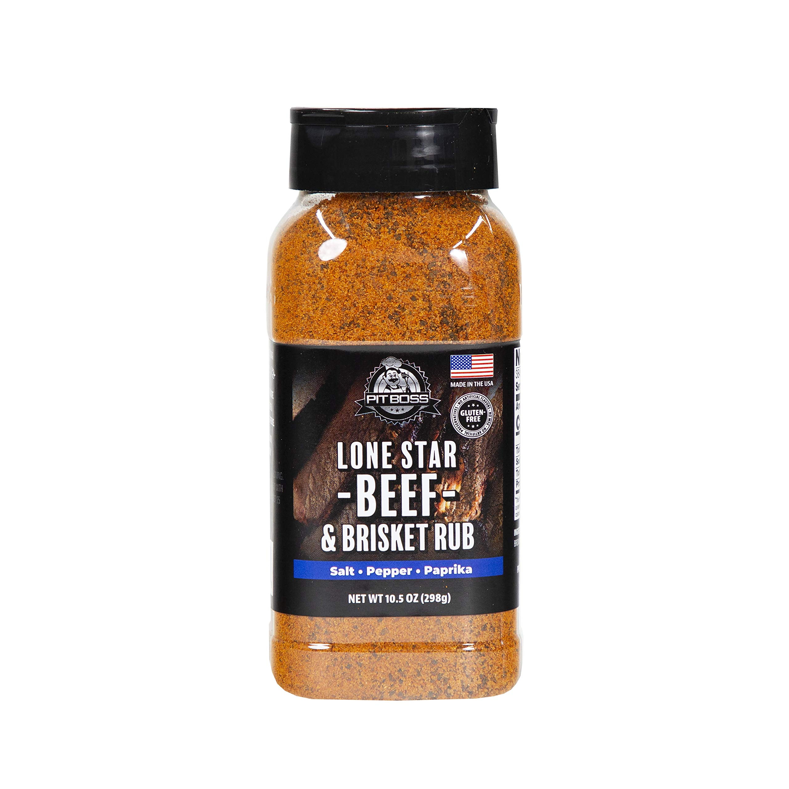 PIT BOSS 40322 Lonestar OIF8 Beef Brisket Rub Grill Spices, 10.5 Ounce