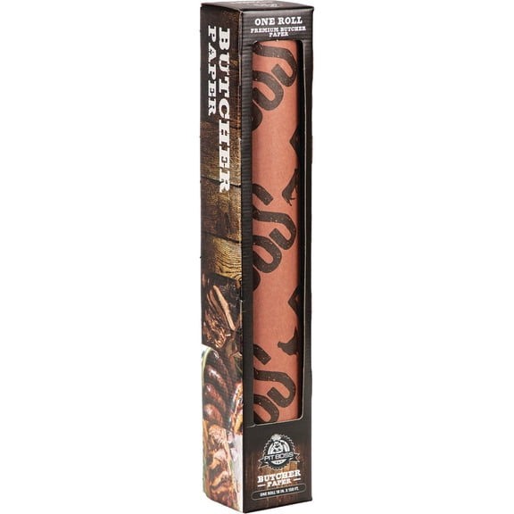 Pit Boss Butcher Paper Roll Peach - Disposable Food Wrap - 150 Sq Ft Residential Use, Standard Application