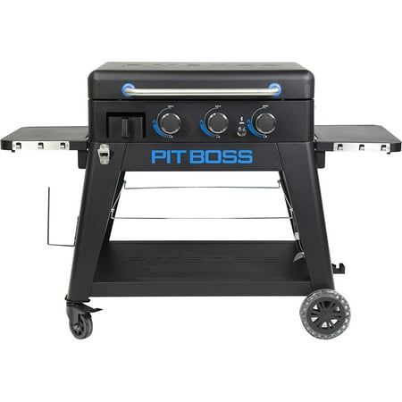 Pit Boss - Ultimate Outdoor Gas 3-Burner Griddle - Black