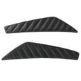 thumbnail image 1 of PIT66 1 Pair Black Door Panel Insert Fit For 2010 2012 2013 2014 Ford Mustang Pleated, 1 of 8