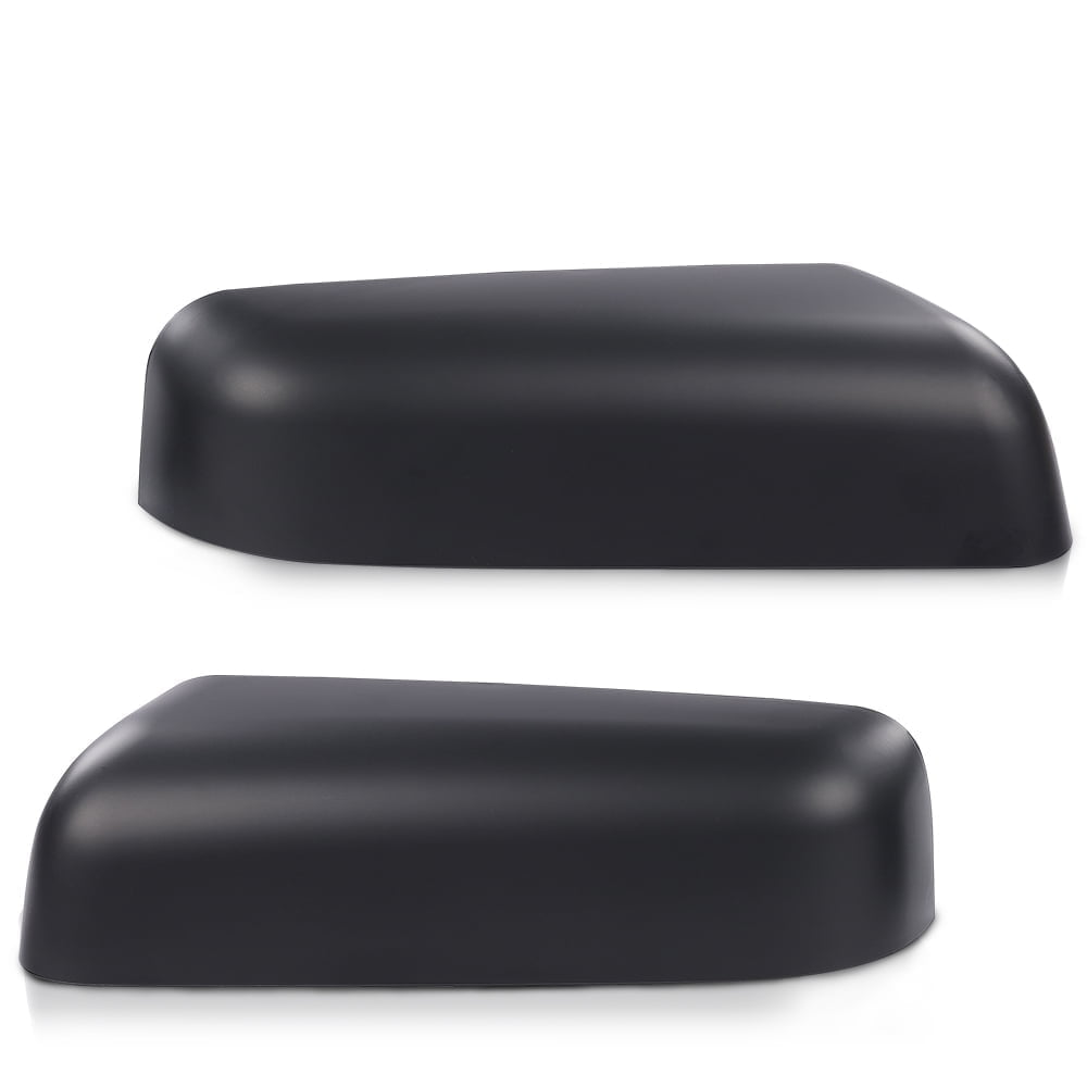 Transmotor Primed Black Mirror Cover Pair – Fits 2009-2014 Ford F150 – Non-Towing