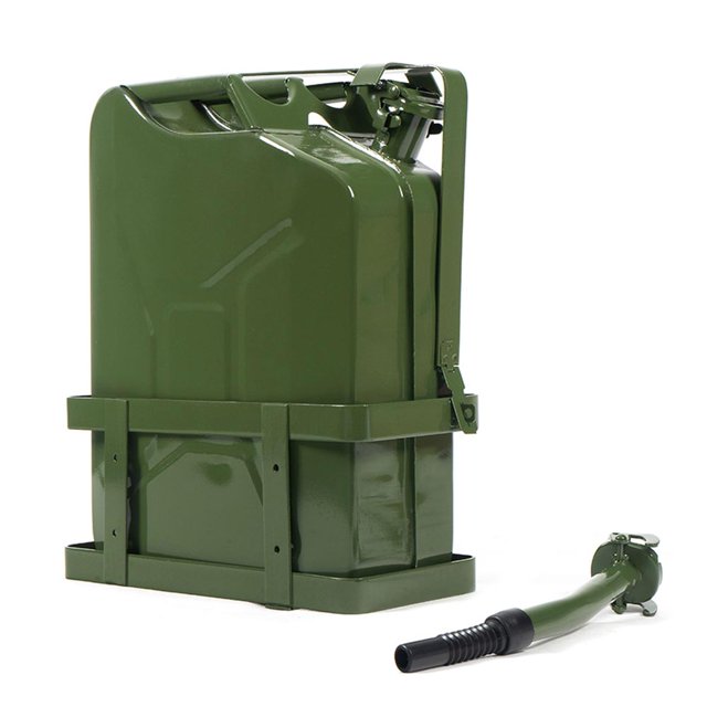 PIT66 20L (5 Gallon Gal) Backup steel tank Fuel Gas Gasoline US Green