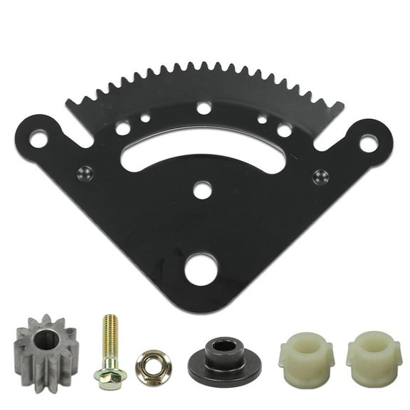 PIT66 21 Teeth Steering Sector & Pinion Gear W/Bushings Fit for John Deere Models LA130 LA135 LA140 LA145 GX21924BLE, GX20053, GX26220, GX21994, GX20057 Black