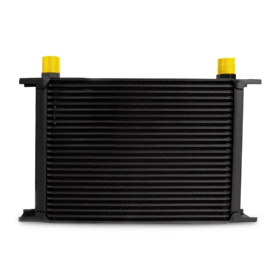 PIT66 25 Row AN10-10AN Universal Aluminum Engine Transmission Oil Cooler Kit+ Oil Filter Relocation Kit Black C Set
