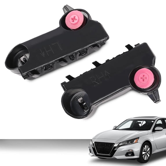 PIT66 2Pcs Front Bumper Brackets Retainers Left Right Fit for Nissan Altima 622216CA0A, 622206CA0A, NI1042114, NI1043114 2019-2021