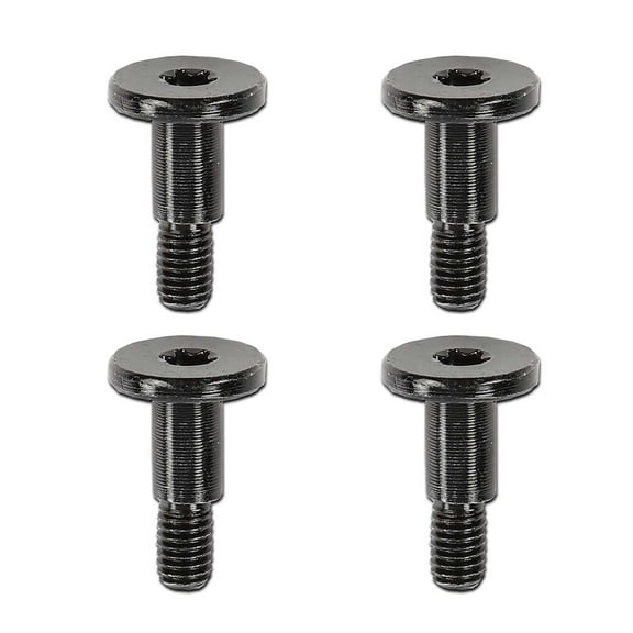 PIT66 4Pcs Tailgate Cover Cap Screws Bolts Fit For Ford F150 F250 F350 F450 Super Duty