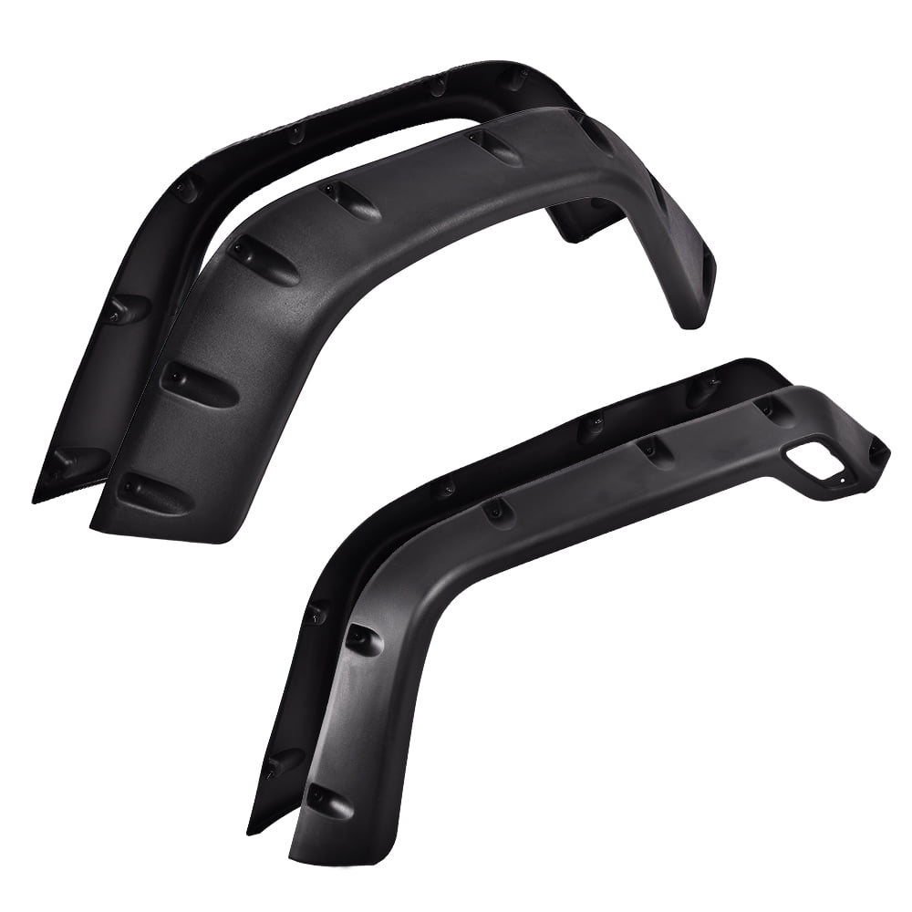 Bushwacker Fender Flares Pocket Style 4 Pc for 1997-06 Jeep Wrangler TJ Bushwacker Fender Flares Pocket Style 4 Pc for 1997-06 Jeep Wrangler TJ