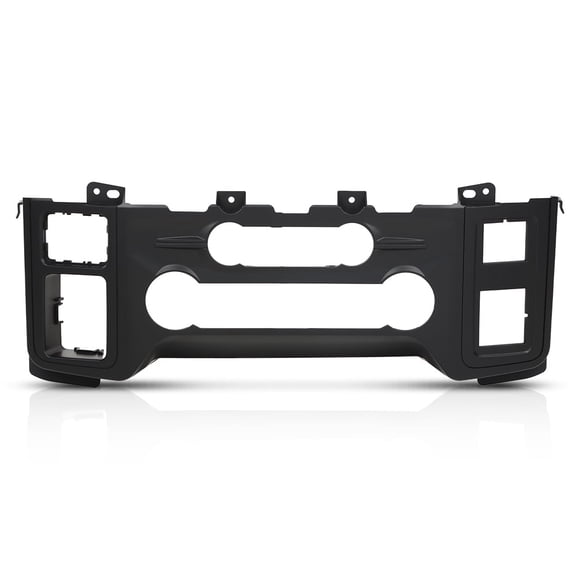 PIT66 A/C Heater Climate Control Dash Trim Fit For 2021-2023 Ford F150 Center Console Bezel Dashboard Cover Black
