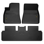 TPE All Weather Liner Carpets Anti-Slip Floor Mats Set Fit for Tesla Model 3 2017-2023