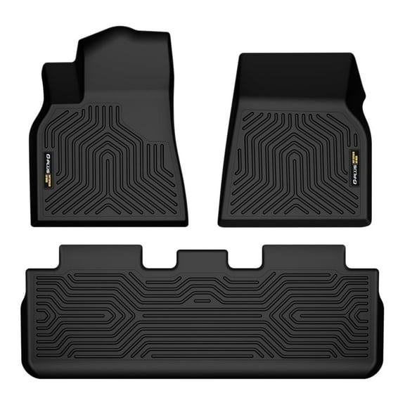 PIT66 All Weather Liner TPE Carpets Rubber Liners Floor Mats Fit For Tesla Model Y 2020-2023