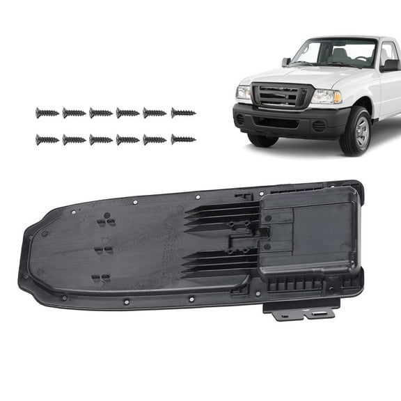 PIT66 Black Center Console Lid with Full Center Console Center Armrest Repair Kit Fit for Ford Ranger 2004-2011 3L5Z10047A20AAB