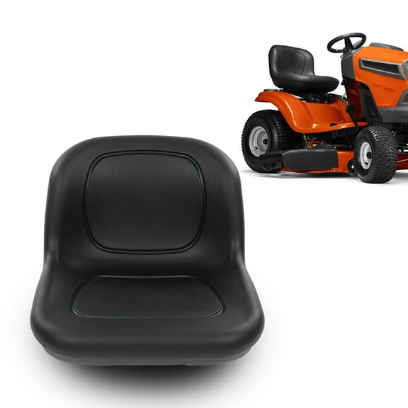 PIT66 Black Tractor Seat Fit for Husqvarna RZ3016 RZ4219 RZ4621 RZ46i RZ5426 RZ4824