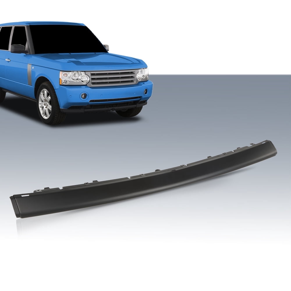 PIT66 Blcak Front Bumper Center Lower Air Deflector Spoiler Fit For ...