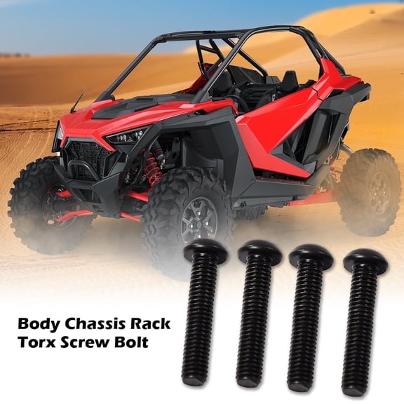 PIT66 Body Chassis Rack Torx Screw Bolt (4Pcs) Fit For Polaris Sportsman Ranger RZR