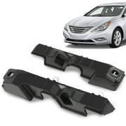 PIT66 Bumper Bracket Set of 2 Front Left & Right Side Fit For Hyundai Sonata 2011-2015