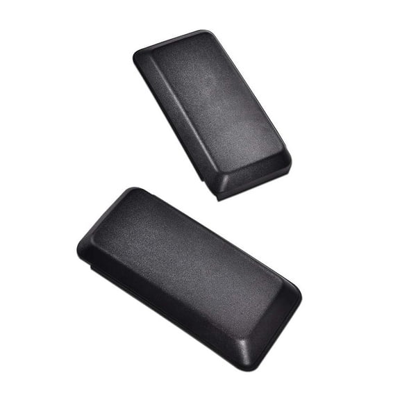 PIT66 Bumper End Cover Front Bumper Guards Inserts Pads End Caps Cover Set Black Fit for Ford F150 2018-2021