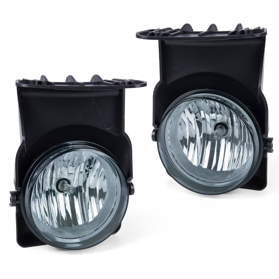 PIT66 Bumper Fog Light Lamp Pair Set Fit For 03-06 GMC Sierra 1500 2500 3500 Pickup