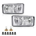 thumbnail image 1 of PIT66 Pair Bumper Fog Lights Lamps w/Bulbs Clear Lens Fit For Chevy Silverado/Tahoe/Suburban/Gmc Sierra 2007-2015, 1 of 10