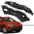 thumbnail image 1 of PIT66 Bumper Retainer Brackets Set of 2 Fit For 2013 2014 2015 Toyota RAV4 Bumper Side Front, 1 of 9