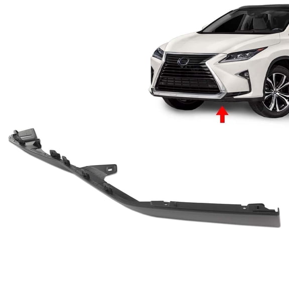PIT66 Bumper Trim Front Driver Side Guard Cover Fit for 2016-2018 RX350