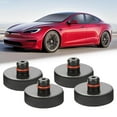 thumbnail image 1 of PIT66 Car Rubber Jack Pad Adapter Repair Tool Frame Protector Lifting Support Pad Fit For Tesla Model 3,Y, S, 4Pack, 1 of 9