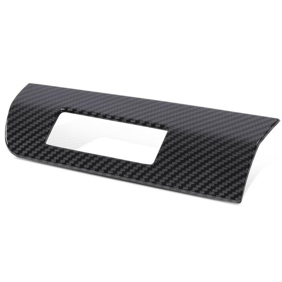 PIT66 Carbon Look Heads Up Display Panel Cover Trim Fit for 2020-2023 Chevy Corvette C8