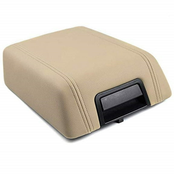 PIT66 Center Console Arm Rest Lid Cover Fit For 2004-08 Ford F-150 Beige
