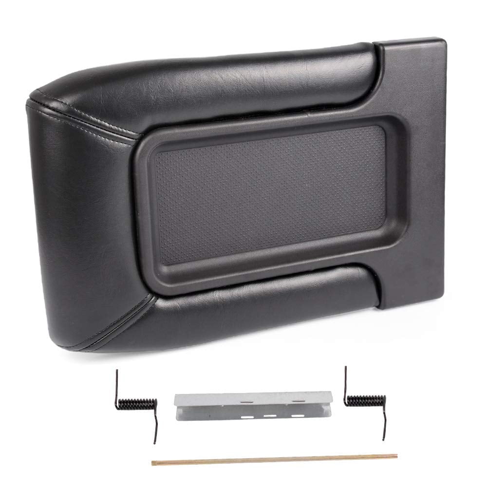 PIT66 Center Console Armrest Cover Latch Lid Protector Fit For 99-07 Cadillac Sierra
