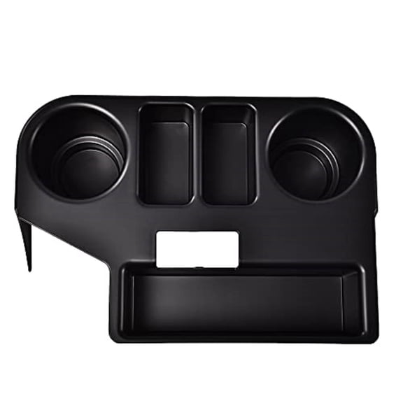 PIT66 Center Console Cup Holder, Fit for 94-97 Dodge Ram 1500 2500 3500 Black