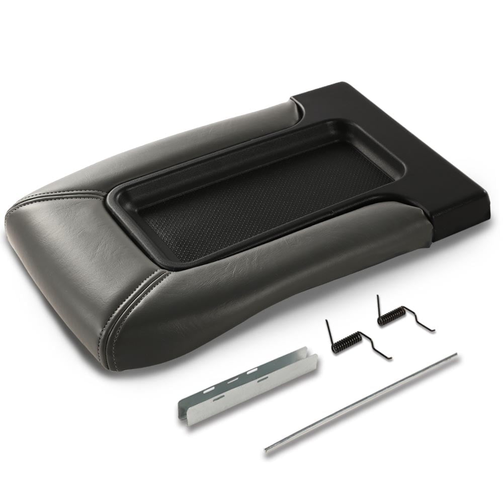 PIT66 Center Console Replace Cover Lid Arm Rest Fit For 1999-07 Silverado 1500 Sierra
