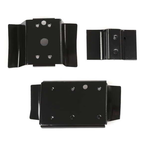 PIT66 Center Console & floor Shifter Mounting Brackets, Fit for 1978-1988 Oldsmobile Cutlass/1978-1987 Buick Regal 2 Door Models 3 Piece Set