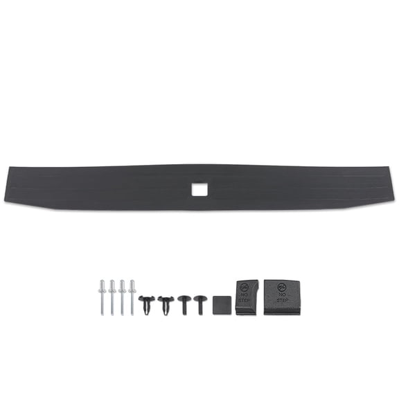 PIT66 Complete Tailgate Cap Molding Top Trim Cap Fit for 2017-2020 Ford F250 F350 Super Duty