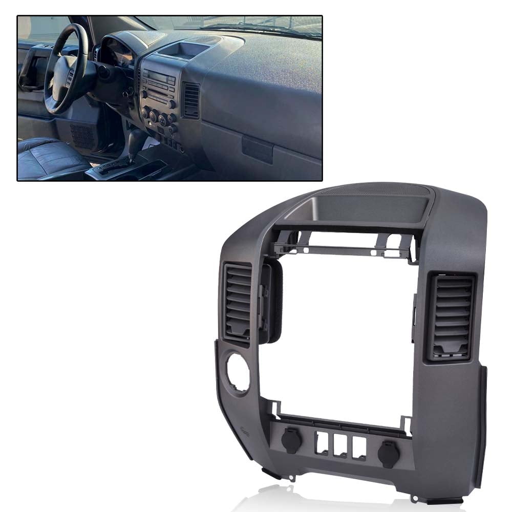 Dash Center Console Instrument Panel Lid Bezel Fit for 2004-2006 Nissan ...