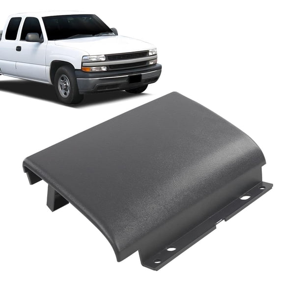 Dash Cup Holder Delete Panel Trim Fit for 1999-2002 Chevy Silverado Sierra Dark Gray