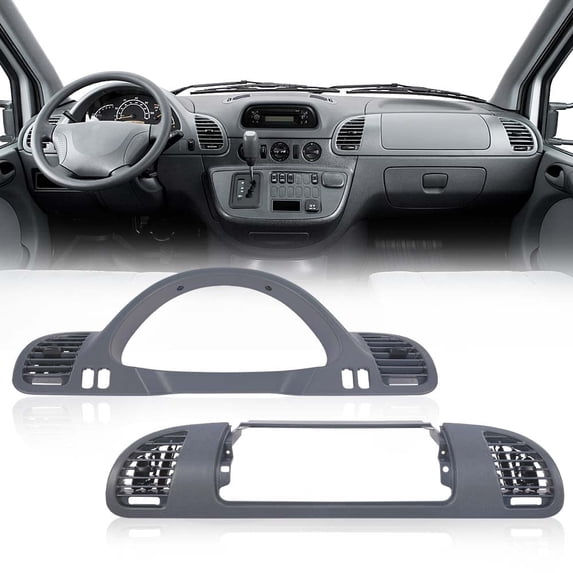 PIT66 Dash Panel Trim Bezel With A/c Nozzle Left & Right Fit For Sprinter 5104261AA 5104262AA 2002-2006