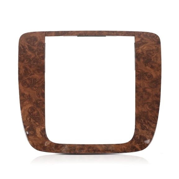 PIT66 Dash Radio Bezel Trim Wood Grain Brown Fit for Chevy Silverado 1500 Tahoe GMC Sierra 1500 Yukon 2007-2014 15211886 26887440 15247458
