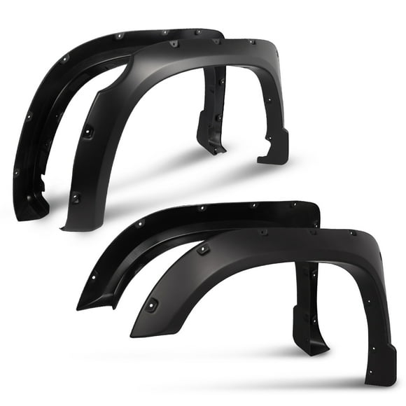 PIT66 Fender Flares 4x Pocket Rivet Style Fender Flares Fit for 2014-2020 Toyota Tundra