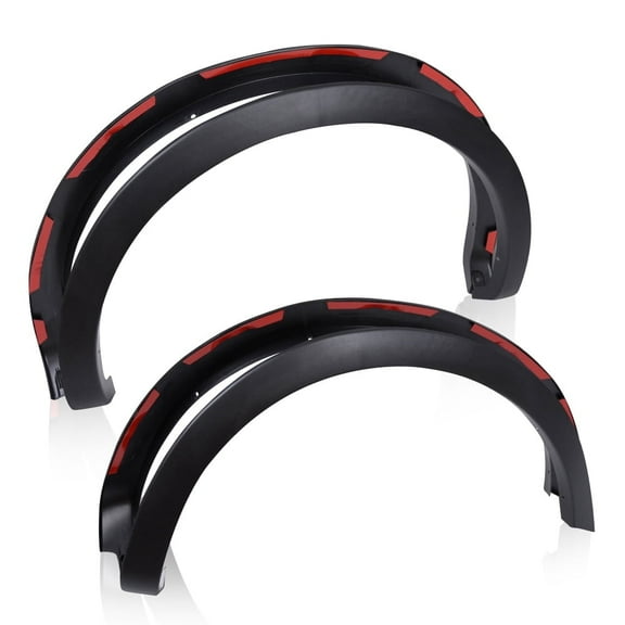 PIT66 Fender Flares Wheel Covers Fit For 04-08 Ford F150 Styleside Factory Style
