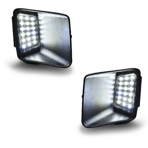 PIT66 LED Rear Bumper license Plate Light Pair Fit For 04-12 Chevy Colorado/GMC Canyon SMD